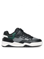 Geox Sneakersy J Perth Boy J367RE 0BCFU C0016 S Czarny. Czarne buty sportowe chłopięce Geox, bez wzorów, ze skóry, bez zapięcia. Za 249.99 zł.