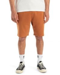 Spodenki z elastyczną talią dla Mężczyzn SALT WATER Brązowy. Brązowe szorty męskie Quiksilver, m, bez wzorów, z bawełny. Za 154.55 zł.