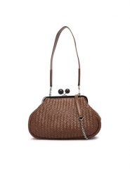 Weekend Max Mara Torebka Kaere 2625516074 Brązowy. Brązowe torebki do ręki damskie Weekend Max Mara, bez wzorów, ze skóry, bez dodatków. Za 2,239.00 zł.