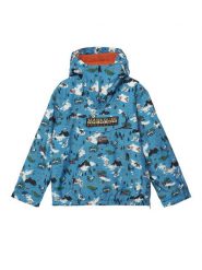 Napapijri Kurtka anorak NP0A8A6J Niebieski Loose Fit. Niebieskie kurtki i płaszcze dla chłopców Napapijri, bez wzorów, z syntetyku, bez kaptura. Za 879.99 zł.