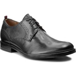 Półbuty LASOCKI FOR MEN - MB-NORWAY-39 Czarny. Czarne eleganckie półbuty Lasocki For Men, z materiału. Za 189.99 zł.