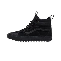 Buty Dorosły Vans Mte Sk8-Hi Waterproof czarny. Czarne trampki i tenisówki damskie Vans, bez wzorów, bez zapięcia. W wyprzedaży za 458.85 zł.