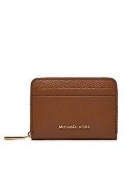 MICHAEL Michael Kors Portfel 32T4GJ6Z5L Brązowy. Brązowe portfele damskie MICHAEL Michael Kors, bez wzorów, ze skóry. Za 299.99 zł.