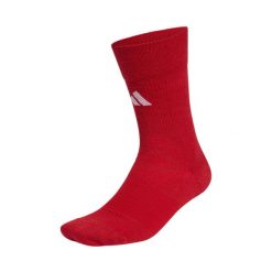 Skarpety adidas Football Crew Performance. Czerwone skarpety męskie Adidas, bez wzorów. Za 51.99 zł.