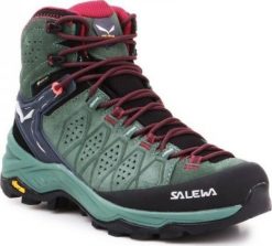 Buty trekkingowe damskie Salewa Alp Trainer 2 Mid zielone r. 38. Zielone trekkingi damskie Salewa. Za 874.99 zł.