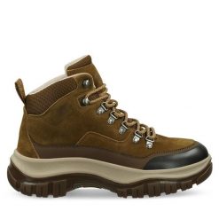 Trapery Gant. Brązowe śniegowce i trapery męskie GANT, bez zapięcia. Za 399.99 zł.