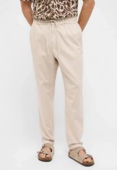 Męskie Spodnie Jeansowe Mustang Style Milano Jogger Oyster White 1016330 3025. Białe spodnie materiałowe męskie Mustang, l, bez wzorów, z jeansu. Za 219.99 zł.