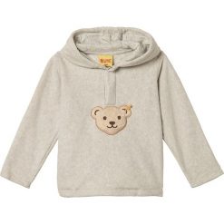 Bluza w kolorze beżowym. Brązowe bluzy dla niemowląt Steiff, z aplikacjami, bez ramiączek, bez kaptura. W wyprzedaży za 58.95 zł.