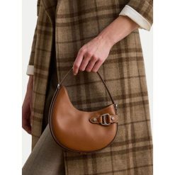 Torebka LAUREN RALPH LAUREN. Czarne torebki do ręki damskie Lauren Ralph Lauren, bez wzorów, bez dodatków. Za 2,199.00 zł.