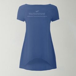 T-shirt gimnastyczna europa donna błękitna. Niebieskie koszulki sportowe damskie Legea, bez wzorów, z bawełny, bez kołnierzyka, bez ramiączek, na fitness i siłownię. Za 56.00 zł.