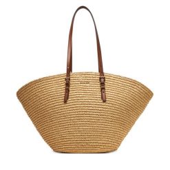 Torebka MICHAEL Michael Kors. Brązowe torebki do ręki damskie MICHAEL Michael Kors, bez wzorów, bez dodatków. Za 939.99 zł.