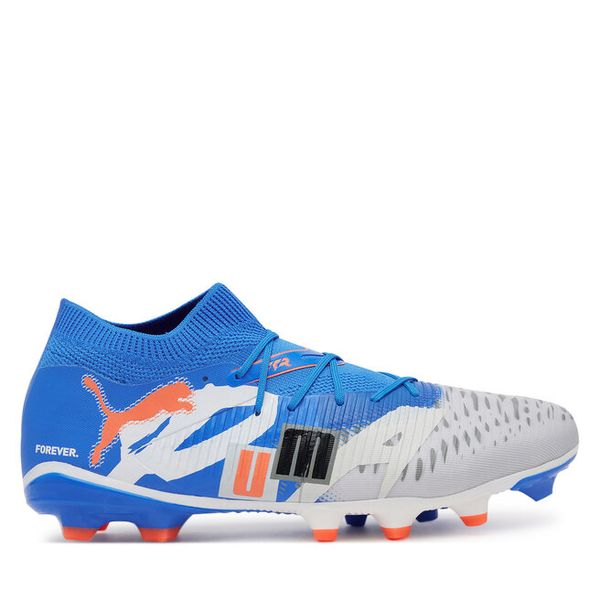 Buty do piłki nożnej Puma. Niebieskie buty sportowe męskie Puma, bez zapięcia. Za 309.99 zł.