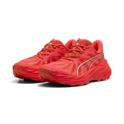 Damskie buty do biegania w terenie FAST-Trac NITRO™ 4 PUMA. Czerwone obuwie sportowe damskie Puma, bez wzorów, do biegania. Za 599.00 zł.