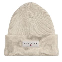 Czapka Tommy Jeans. Czapki i kapelusze damskie Tommy Jeans, na zimę, bez wzorów, z jeansu. Za 129.99 zł.