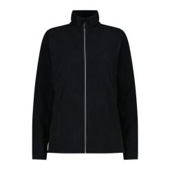 Damski polar CMP. Czarne bluzy sportowe damskie CMP, xs, bez wzorów, z polaru, bez kaptura, narciarskie. Za 222.85 zł.