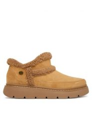Skechers Śniegowce Bobs Keepsakes Lite - Winter Snug 114895 Brązowy. Brązowe śniegowce i trapery damskie Skechers, ze skóry. Za 339.99 zł.