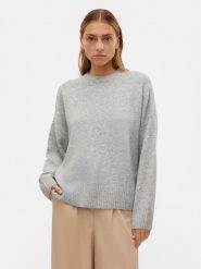 Vero Moda Sweter Boom 10320463 Szary Loose Fit. Szare swetry damskie Vero Moda, l, bez wzorów, z syntetyku, bez kołnierzyka, bez ramiączek, bez kaptura. Za 159.99 zł.