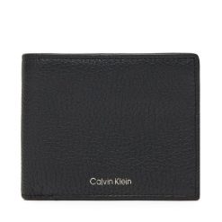 Portfel Calvin Klein. Czarne portfele męskie Calvin Klein, bez wzorów. Za 189.99 zł.