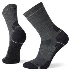 SMARTWOOL Skarpety Hike Light Cushion Crew Socks medium gray r.S. Szare skarpety damskie Smartwool, bez wzorów, z elastanu. Za 79.70 zł.