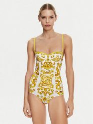 Dolce&Gabbana Strój kąpielowy O9A13J ONO19 Żółty. Żółte kostiumy jednoczęściowe damskie Dolce&Gabbana, bez wzorów, z syntetyku. Za 2,799.00 zł.