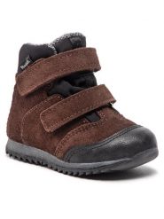 Mrugała Śniegowce Jogi 6158/2-33 Brązowy. Brązowe buty zimowe chłopięce Mrugała, bez wzorów, ze skóry, bez zapięcia. Za 339.99 zł.