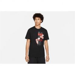 Koszulka sportowa męska Nike Air Jordan Game 5. Czarne buty sportowe męskie Nike, m, bez wzorów, bez kołnierzyka, bez ramiączek. Za 248.00 zł.