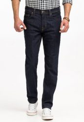 Męskie Spodnie Jeansowe Mustang Washington Straight Denim Blue 1015351 5000 940, W32 L36. Niebieskie spodnie materiałowe męskie Mustang, l, bez wzorów, z bawełny, klasyczne. Za 249.99 zł.