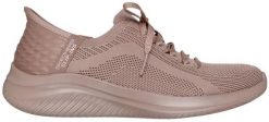 Buty damskie Skechers Slip-ins: Ultra Flex 3.0 (150447-DKTP) 39.5. Trampki i tenisówki damskie Skechers, bez wzorów, bez zapięcia. Za 505.16 zł.