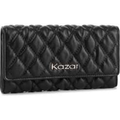 Duży Portfel Damski KAZAR - 34485-01-00 Black. Czarne portfele damskie Kazar, ze skóry. Za 399.00 zł.