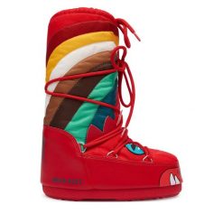 Śniegowce Moon Boot. Czerwone śniegowce dziewczęce Moon Boot, bez zapięcia. Za 719.99 zł.