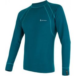 Sensor Koszulka Termiczna Double Face Sapphire L. Niebieskie t-shirty i topy dla dziewczynek Sensor, z długim rękawem. Za 125.00 zł.