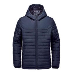 Męska Bluza Z Kapturem Nautilus Full Zip. Niebieskie bluzy męskie STORMTECH, l, bez wzorów, z kapturem. Za 445.99 zł.