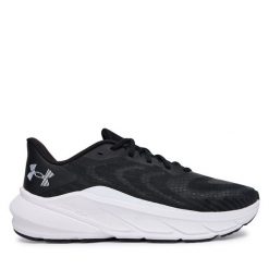 Buty do biegania Under Armour. Czarne buty sportowe męskie Under Armour, bez zapięcia, do biegania. Za 399.99 zł.