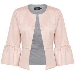 Only Kurtka Damska Eva Bond Faux Suede Jacket Falbanką Otw Cameo Rose (Rozmiar L). Kurtki damskie marki Only. W wyprzedaży za 89.00 zł.