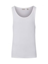 Only&Sons koszulka bez rękawów Mężczyźni Bawełna biały, M. Białe koszulki sportowe męskie Only&Sons, m, bez wzorów, z bawełny, bez kołnierzyka, bez ramiączek. Za 74.95 zł.