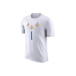 Koszulka sportowa męska Nike Nba New Orleans Pelicans. Białe koszulki sportowe męskie Nike, m, bez wzorów, z bawełny, bez kołnierzyka, bez ramiączek. Za 227.00 zł.