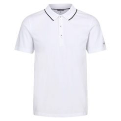 Forley męska koszulka polo. Czerwone koszulki polo męskie Regatta, m, bez wzorów, bez kołnierzyka, bez ramiączek, trekkingowe. W wyprzedaży za 69.99 zł.