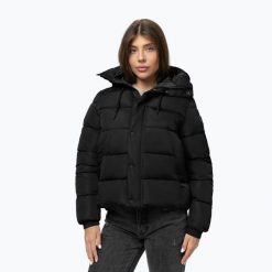 Kurtka zimowa damska Pitbull Amalia Padded Hooded. Czarne kurtki damskie PITBULL, na zimę, l, bez wzorów, z syntetyku, bez kaptura. Za 289.99 zł.