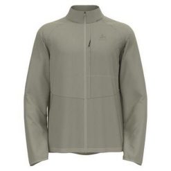 Kurtka męska Odlo ZEROWEIGHT Jacket. Szare kurtki sportowe męskie Odlo, m, bez wzorów, do biegania. W wyprzedaży za 494.99 zł.