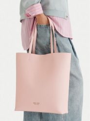 Nine West Torebka CEO-Elarx-LDA8545 Różowy. Czerwone torebki do ręki damskie Nine West, bez wzorów, z materiału, bez dodatków. Za 199.99 zł.