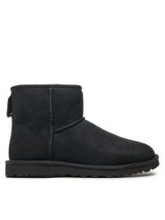 Ugg Śniegowce M Classic Mini 1002072 Czarny. Czarne śniegowce i trapery męskie UGG, ze skóry, bez zapięcia. Za 849.99 zł.