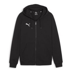 Bluza sportowa męska Puma B23620. Czarne bluzy męskie Puma, m, bez wzorów, z kapturem, do piłki nożnej. Za 189.00 zł.