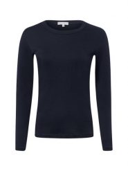 Marie Lund koszulka z długim rękawem Kobiety Bawełna (100%) niebieski, XXL. Niebieskie t-shirty damskie Marie Lund, xxl, bez wzorów, z bawełny, bez kołnierzyka. Za 149.95 zł.