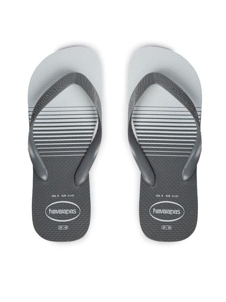 Havaianas Japonki 41319325002 Szary. Szare klapki męskie Havaianas, z gumy. Za 59.99 zł.
