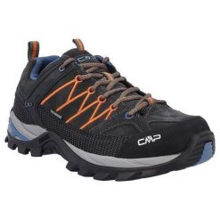 Buty trekkingowe męskie CMP Rigel Low Trekking Wp. Brązowe trekkingi męskie CMP, trekkingowe. W wyprzedaży za 359.99 zł.