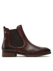 Pikolinos Sztyblety W4D-8637ST Brązowy. Brązowe botki damskie Pikolinos, ze skóry, bez obcasa, na płaskiej podeszwie, bez zapięcia. Za 489.99 zł.