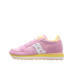 Buty damskie Saucony Jazz Triple. Czerwone obuwie sportowe damskie Saucony, bez wzorów, trekkingowe. Za 533.25 zł.