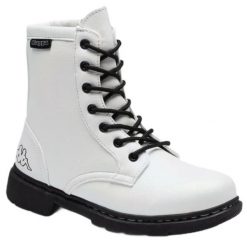 Buty zimowe Damskie Kappa. Białe obuwie sportowe damskie Kappa, bez wzorów, trekkingowe. Za 145.99 zł.