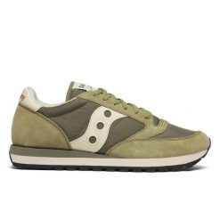Trenerzy Saucony Jazz Original. Białe buty sportowe męskie Saucony, bez zapięcia, do biegania. Za 349.00 zł.