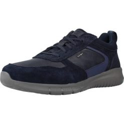 Buty GEOX U MONREALE Niebieski. Niebieskie trekkingi męskie Geox, na fitness i siłownię. Za 241.99 zł.